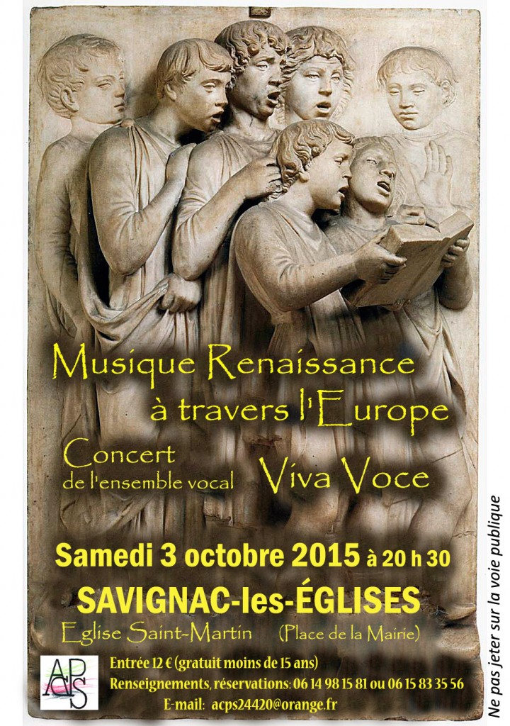 Programmes et concerts 2015 - 2016